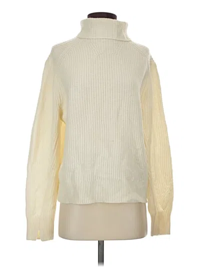 Pre-owned Rag & Bone Wool Pullover Sweater In Ivory