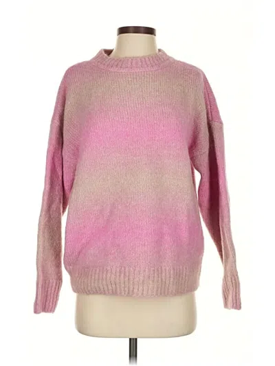 Pre-owned Rag & Bone Wool Pullover Sweater In Pink