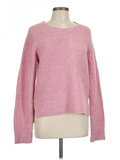 Pre-owned Rag & Bone Wool Pullover Sweater In Pink