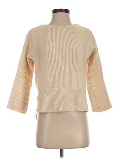 Pre-owned Rag & Bone Wool Pullover Sweater In Tan