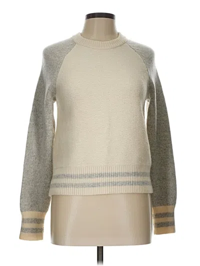 Pre-owned Rag & Bone Wool Pullover Sweater In Tan
