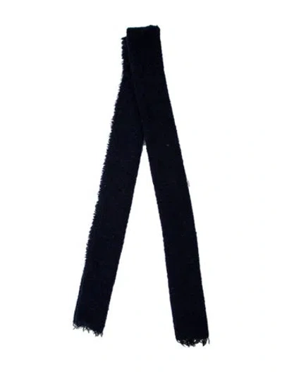 Pre-owned Rag & Bone Wool Scarf In Blue