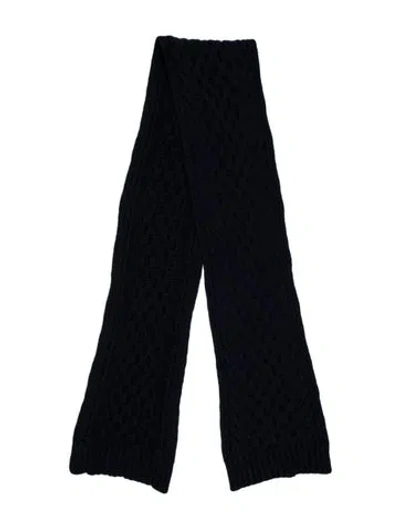 Pre-owned Rag & Bone Wool Scarf In Blue
