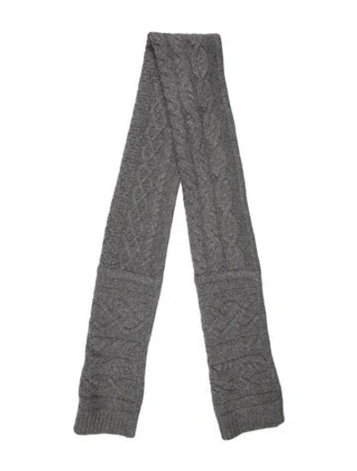 Pre-owned Rag & Bone Wool Scarf In Gray