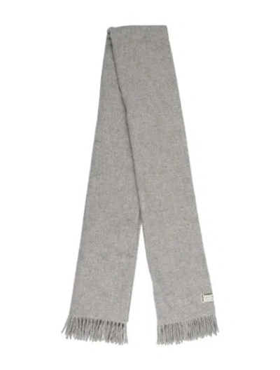 Pre-owned Rag & Bone Wool Scarf In Gray