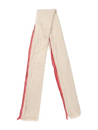 Pre-owned Rag & Bone Wool Scarf In Red