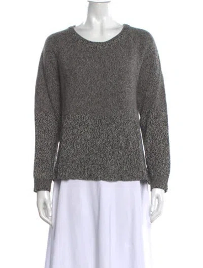 Pre-owned Rag & Bone Wool Scoop Neck Sweater In Gray