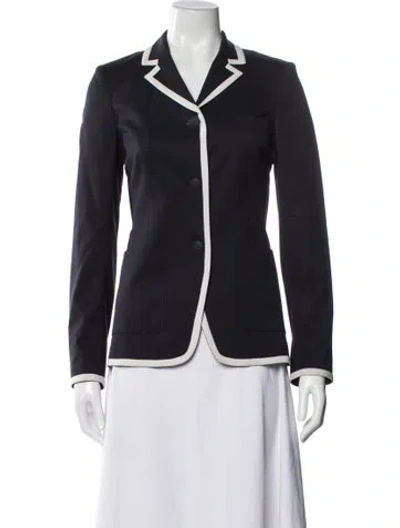 Pre-owned Rag & Bone Wool Striped Blazer In Multi