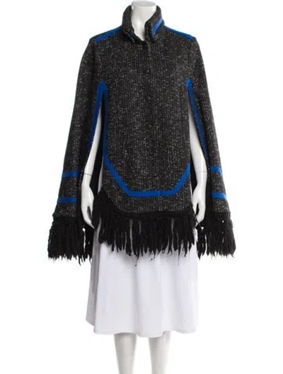 Pre-owned Rag & Bone Wool Striped Jacket In Black