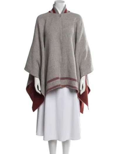 Pre-owned Rag & Bone Wool Striped Jacket In Neutral