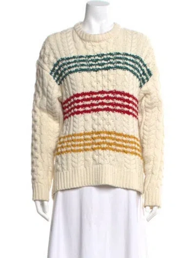 Pre-owned Rag & Bone Wool Striped Sweater