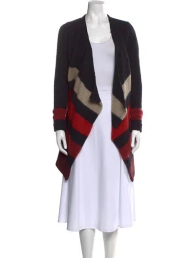 Pre-owned Rag & Bone Wool Striped Sweater In Black
