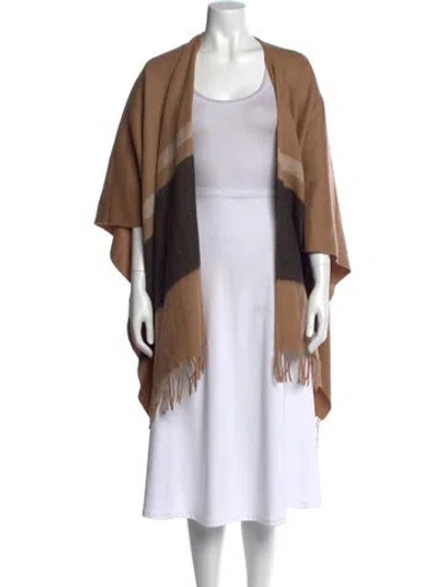 Pre-owned Rag & Bone Wool Striped Sweater In Brown