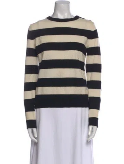 Pre-owned Rag & Bone Wool Striped Sweater In Neutral