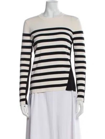 Pre-owned Rag & Bone Wool Striped Sweatshirt In Neutral