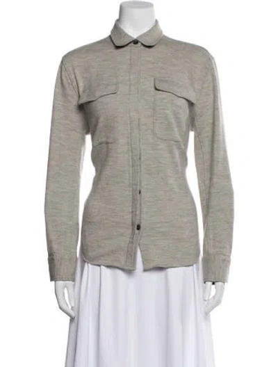 Pre-owned Rag & Bone Wool Sweater In Gray