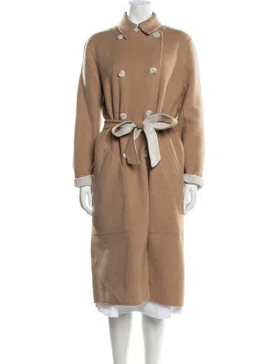 Pre-owned Rag & Bone Wool Trench Coat In Brown