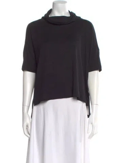 Pre-owned Rag & Bone Wool Turtleneck Sweater In Black