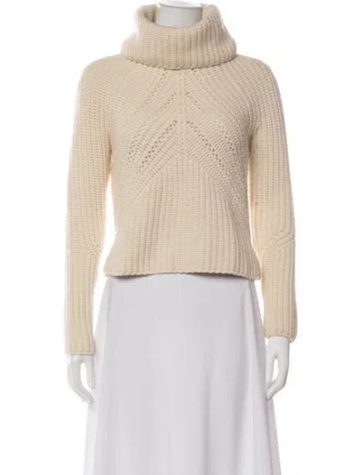 Pre-owned Rag & Bone Wool Turtleneck Sweater In Blue