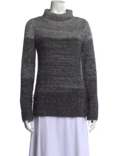 Pre-owned Rag & Bone Wool Turtleneck Sweater In Grey