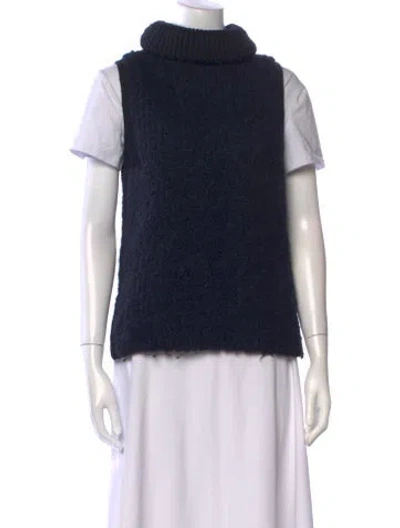 Pre-owned Rag & Bone Wool Turtleneck Sweater In Multi
