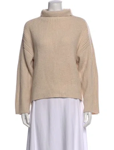 Pre-owned Rag & Bone Wool Turtleneck Sweater W/ Tags In Neutrals