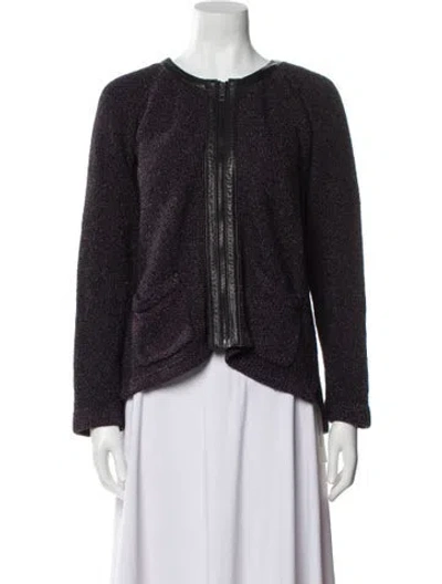 Pre-owned Rag & Bone Wool Tweed Pattern Jacket In Multi