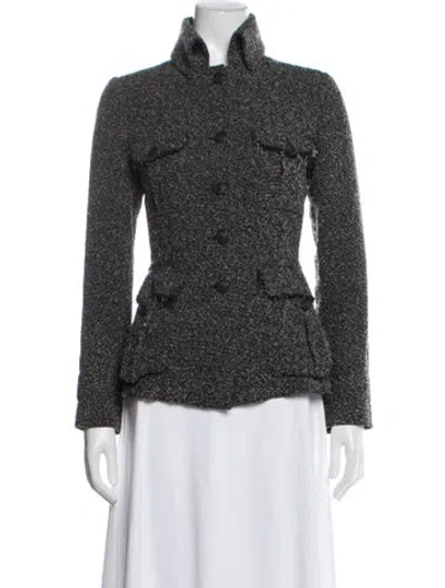 Pre-owned Rag & Bone Wool Tweed Pattern Jacket In Multi