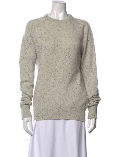 Pre-owned Rag & Bone Wool Tweed Pattern Sweater In Gray