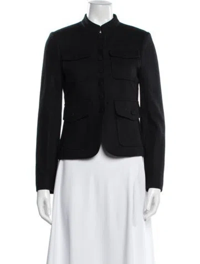 Pre-owned Rag & Bone Wool Utility Jacket In Black