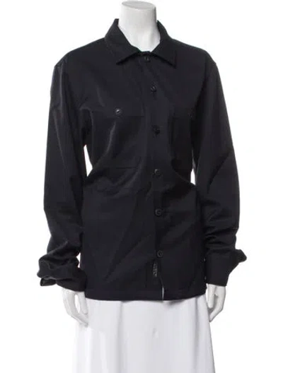 Pre-owned Rag & Bone Wool Utility Jacket In Blue