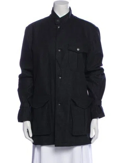 Pre-owned Rag & Bone Wool Utility Jacket In Gray