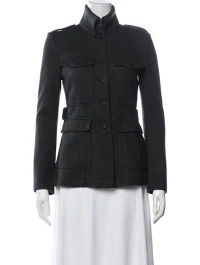Pre-owned Rag & Bone Wool Utility Jacket In Gray