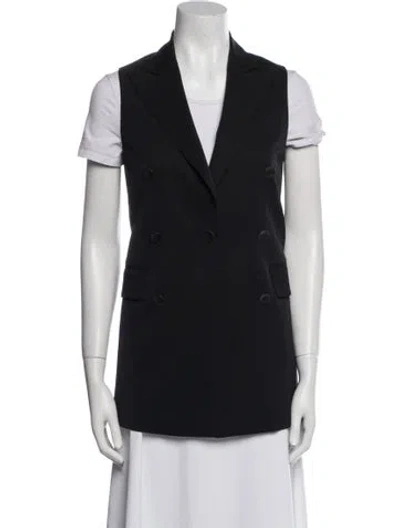 Pre-owned Rag & Bone Wool Vest In Black