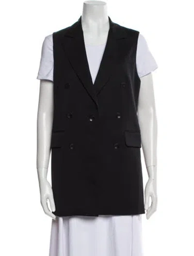 Pre-owned Rag & Bone Wool Vest In Black