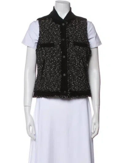 Pre-owned Rag & Bone Wool Vest In Black