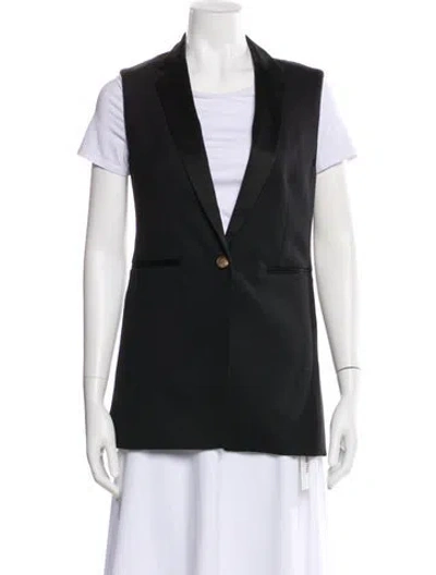 Pre-owned Rag & Bone Wool Vest In Black