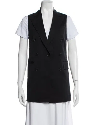 Pre-owned Rag & Bone Wool Vest In Black