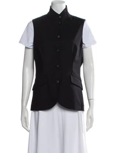 Pre-owned Rag & Bone Wool Vest In Black