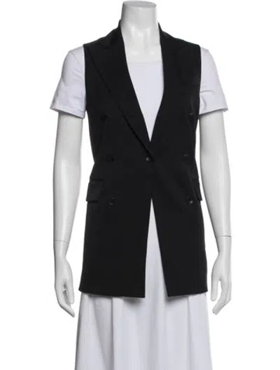 Pre-owned Rag & Bone Wool Vest In Black