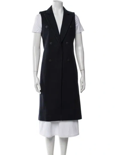 Pre-owned Rag & Bone Wool Vest In Blue