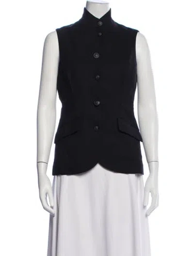 Pre-owned Rag & Bone Wool Vest In Blue