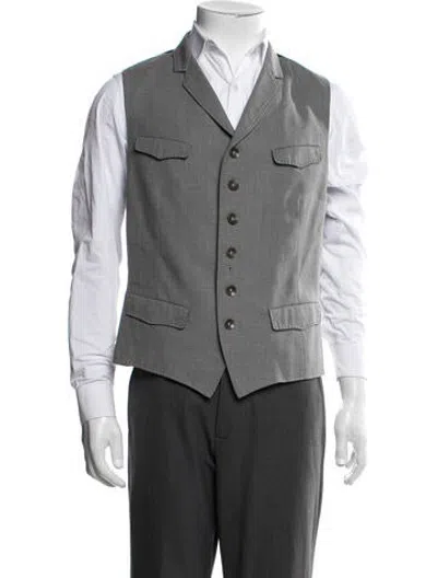 Pre-owned Rag & Bone Wool Vest In Blue