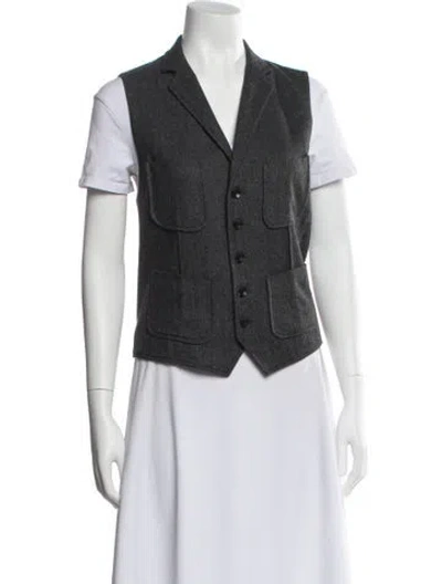 Pre-owned Rag & Bone Wool Vest In Gray