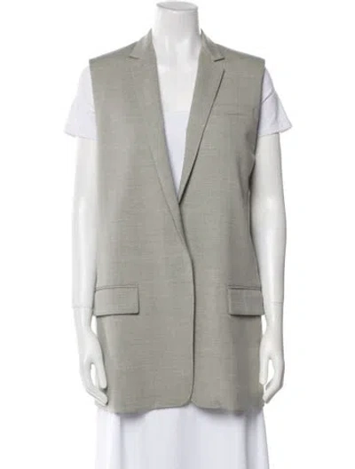 Pre-owned Rag & Bone Wool Vest In Gray