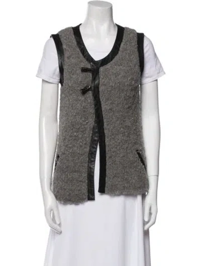 Pre-owned Rag & Bone Wool Vest In Gray