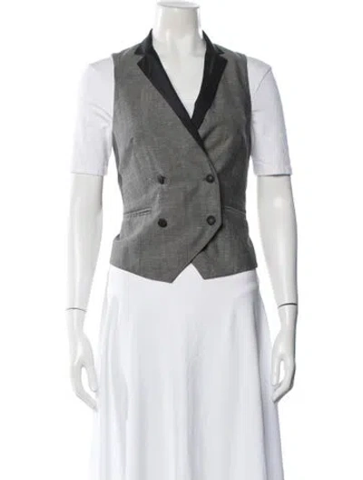 Pre-owned Rag & Bone Wool Vest In Gray