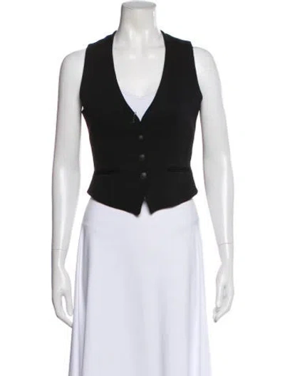 Pre-owned Rag & Bone Wool Vest In White