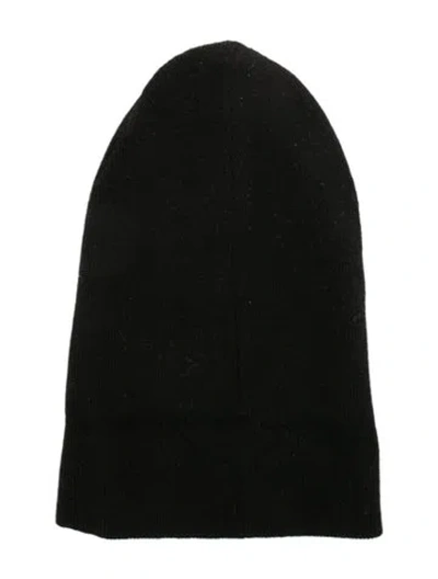 Pre-owned Rag & Bone Wool Winter Beanie In Black