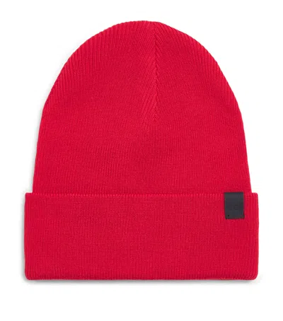Rag & Bone Wool-blend Addison Beanie In Red